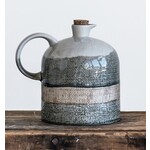 Creative Co-op Reactive Glaze Jug w/Cork