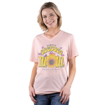 Simply Southern Simply Southern Mom T-Shirt in Shrimp Pink sz Small