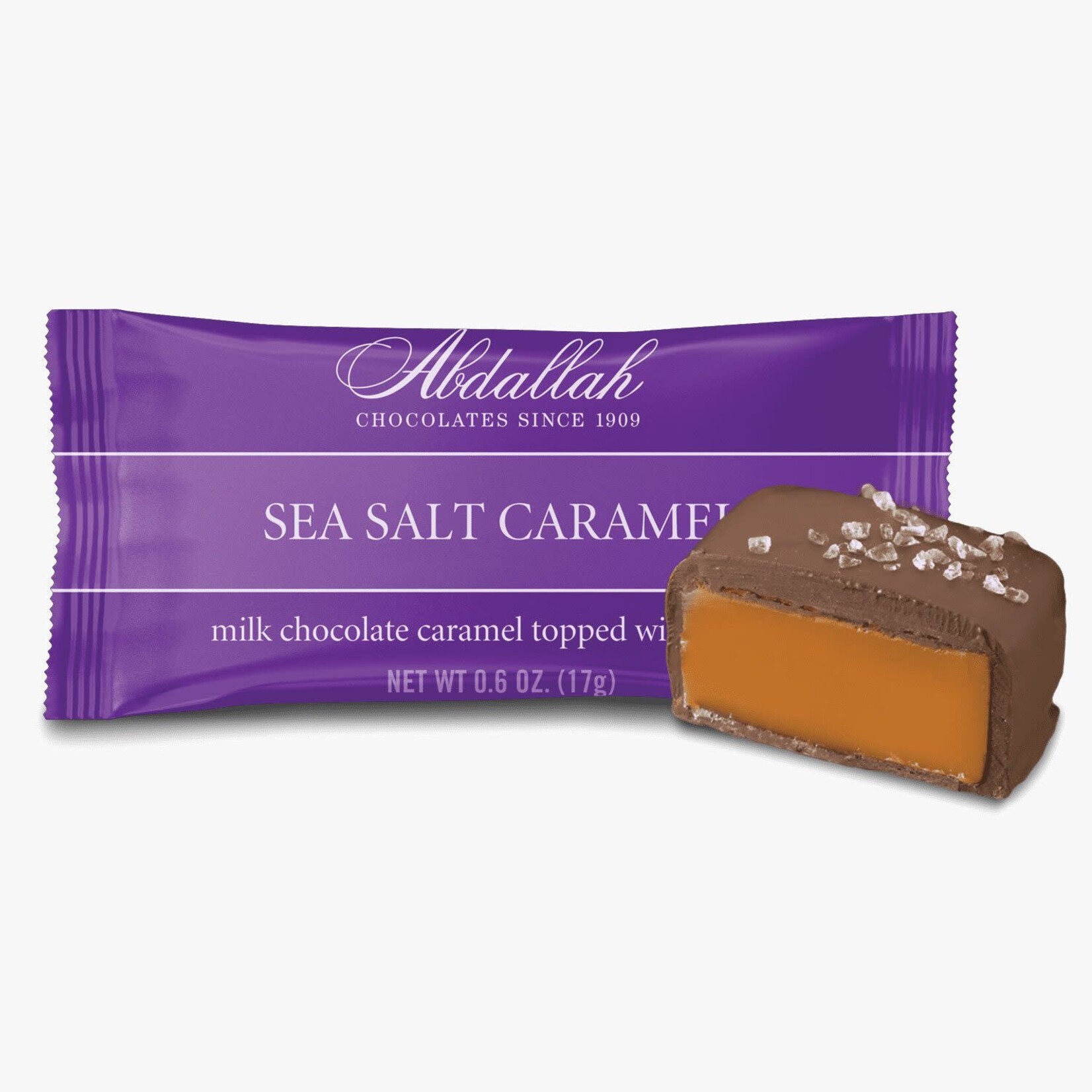 Abdallah Abdallah Milk Chocolate Sea Salt Caramel .6oz