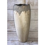 Melrose Two-Tone Tan Textured Vase