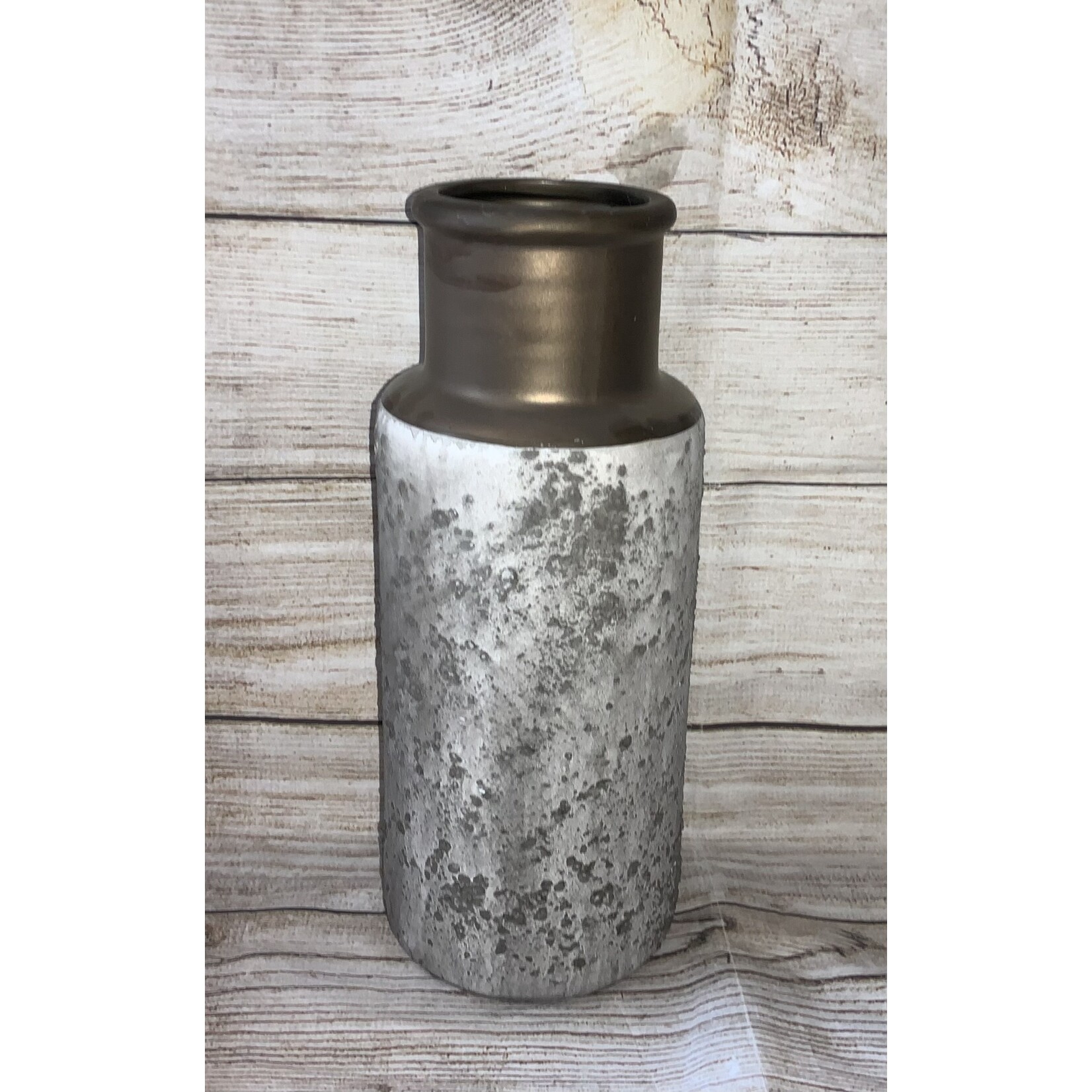 Melrose Concrete & Copper Vase