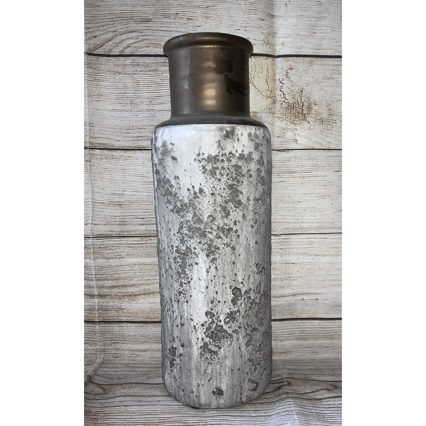 Melrose Concrete & Copper Vase
