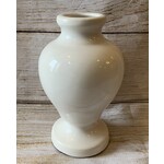 Melrose Small White Vase