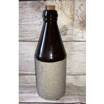 Hearthside Stoneware Brown Bottle w/Cork