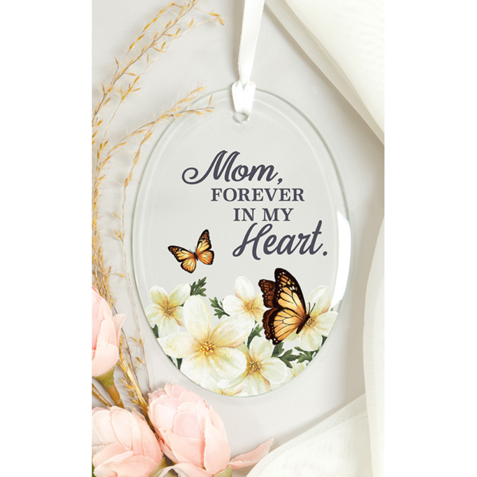Carson Mom Comfort Glass Ornament