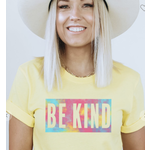 Kissed Apparel Kissed Apparel Tye Dye Be Kind Graphic Tee