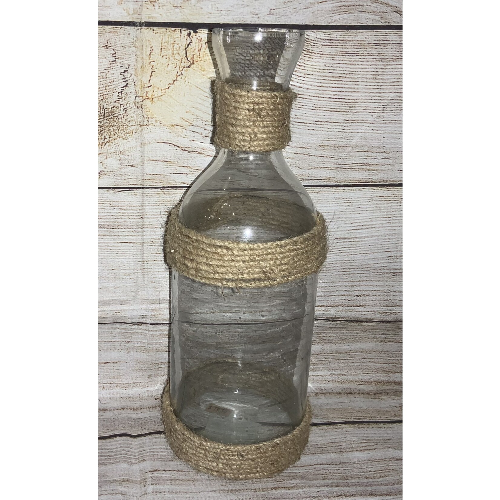 Great Finds Jute Wrapped Vase