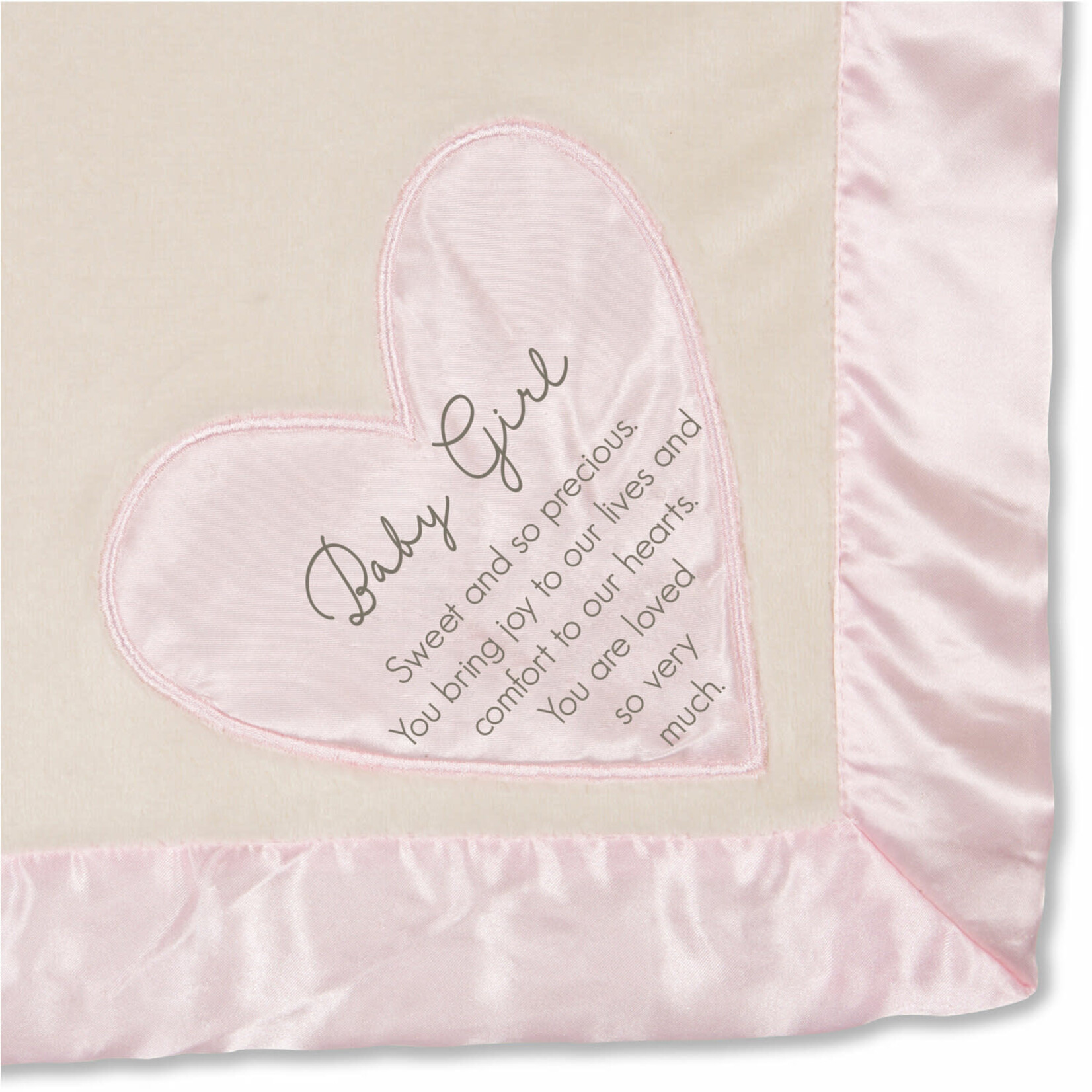 Pavilion Baby Girl Comfort Plush Blanket