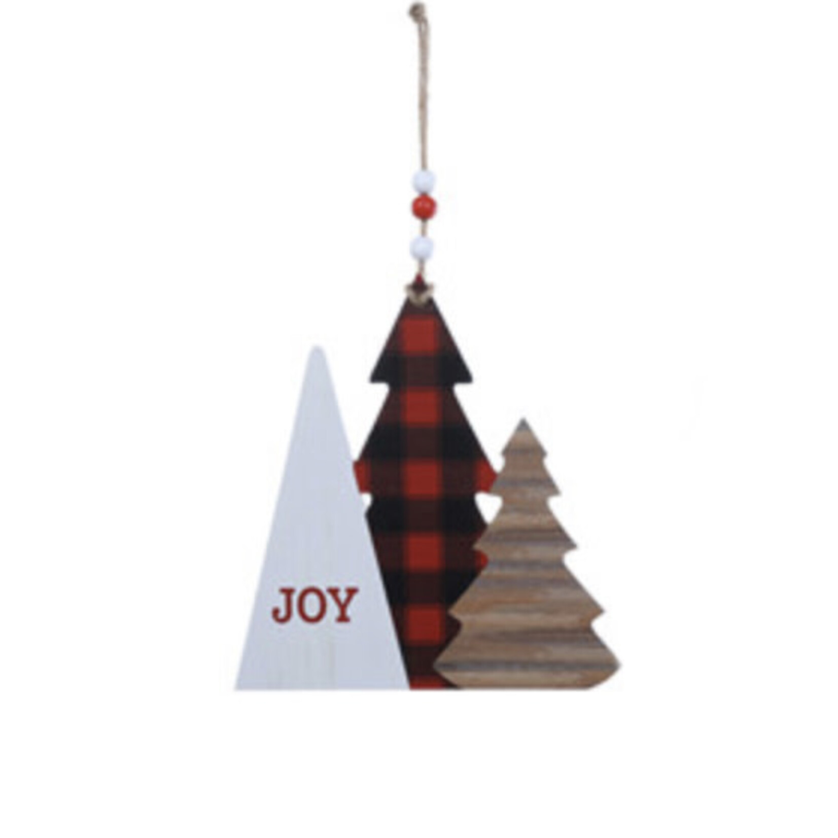 Special T Imports Buffalo Plaid Winter Wall Hanging