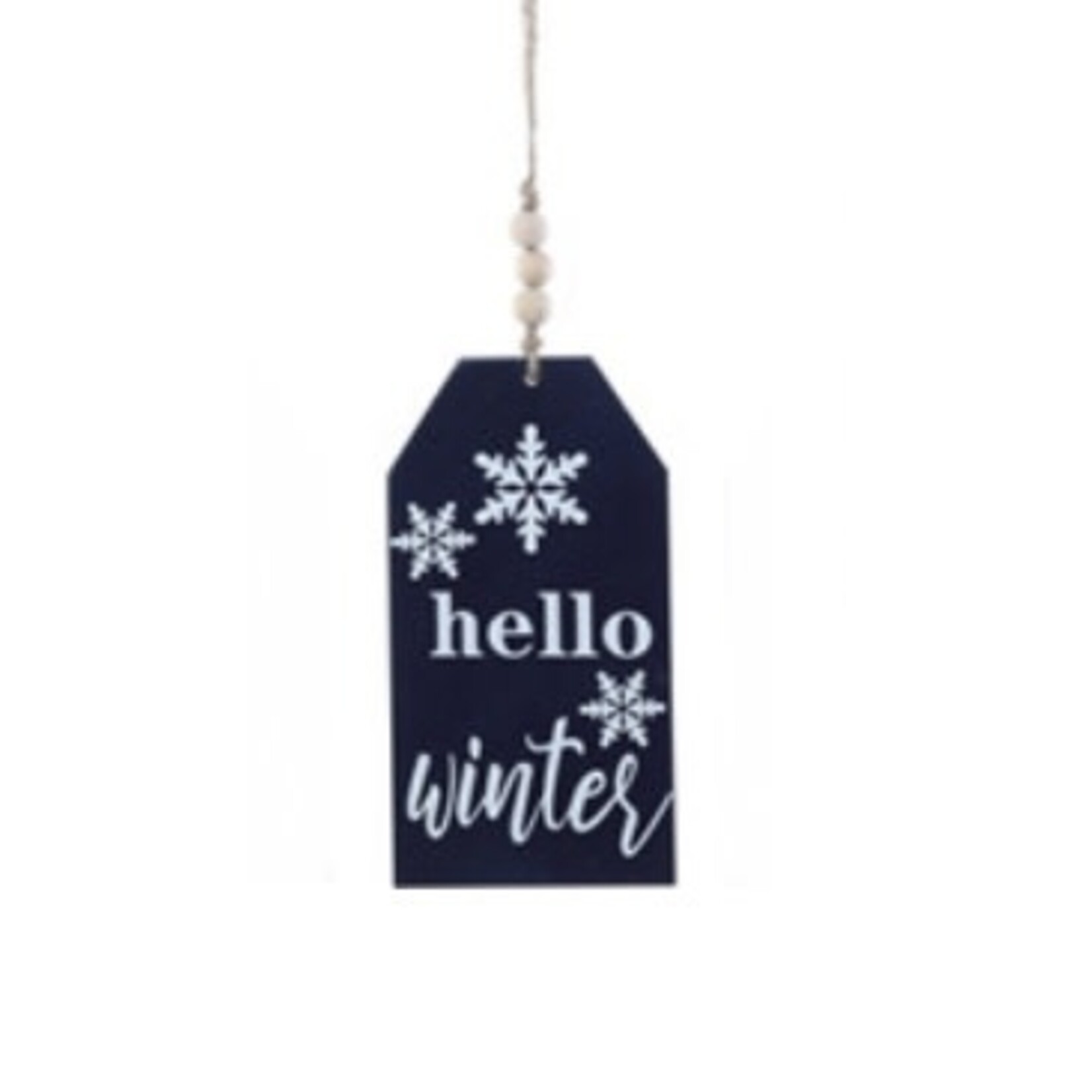 Special T Imports Holiday Word Tag Ornament