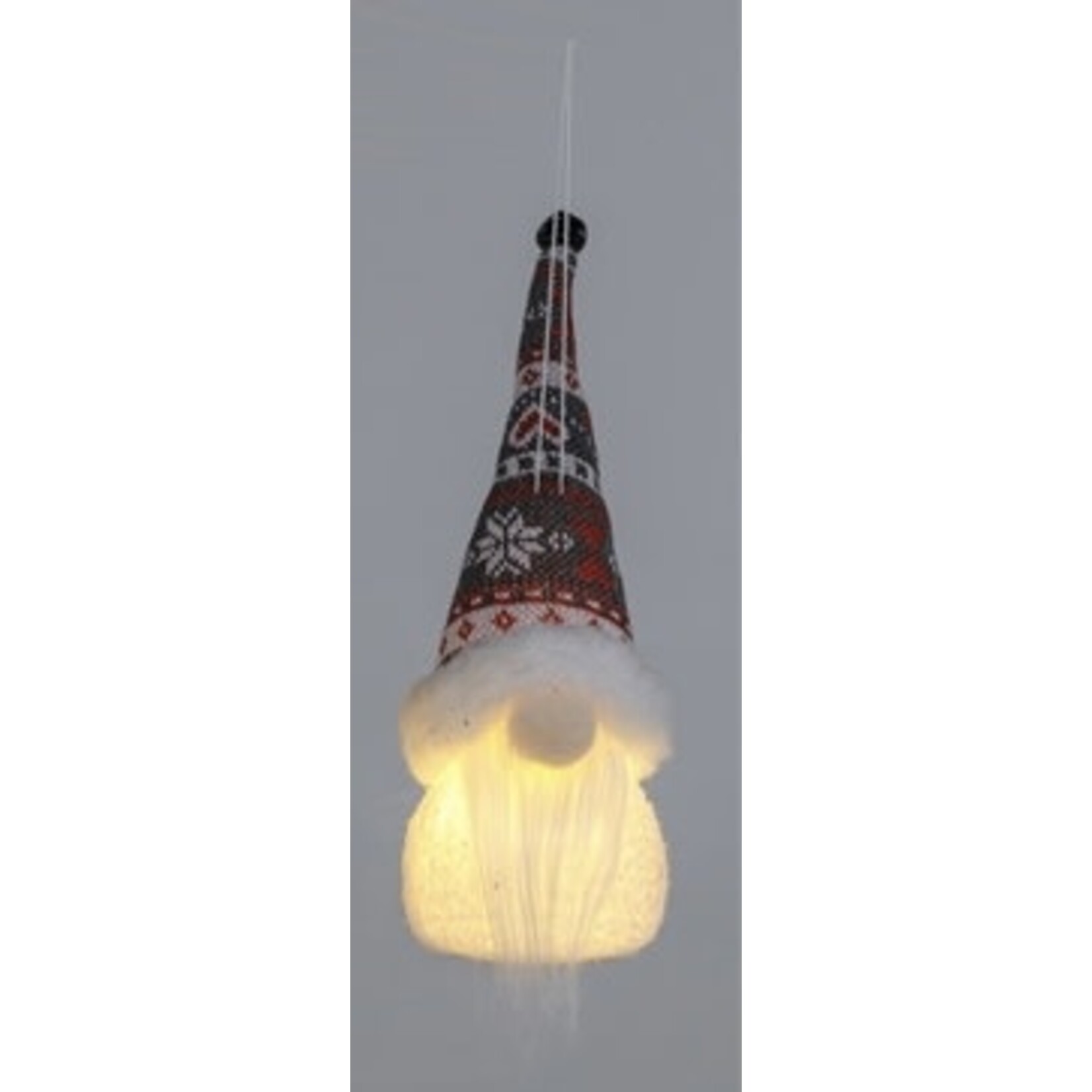 Special T Imports Plush Lighted Gnome Ornament