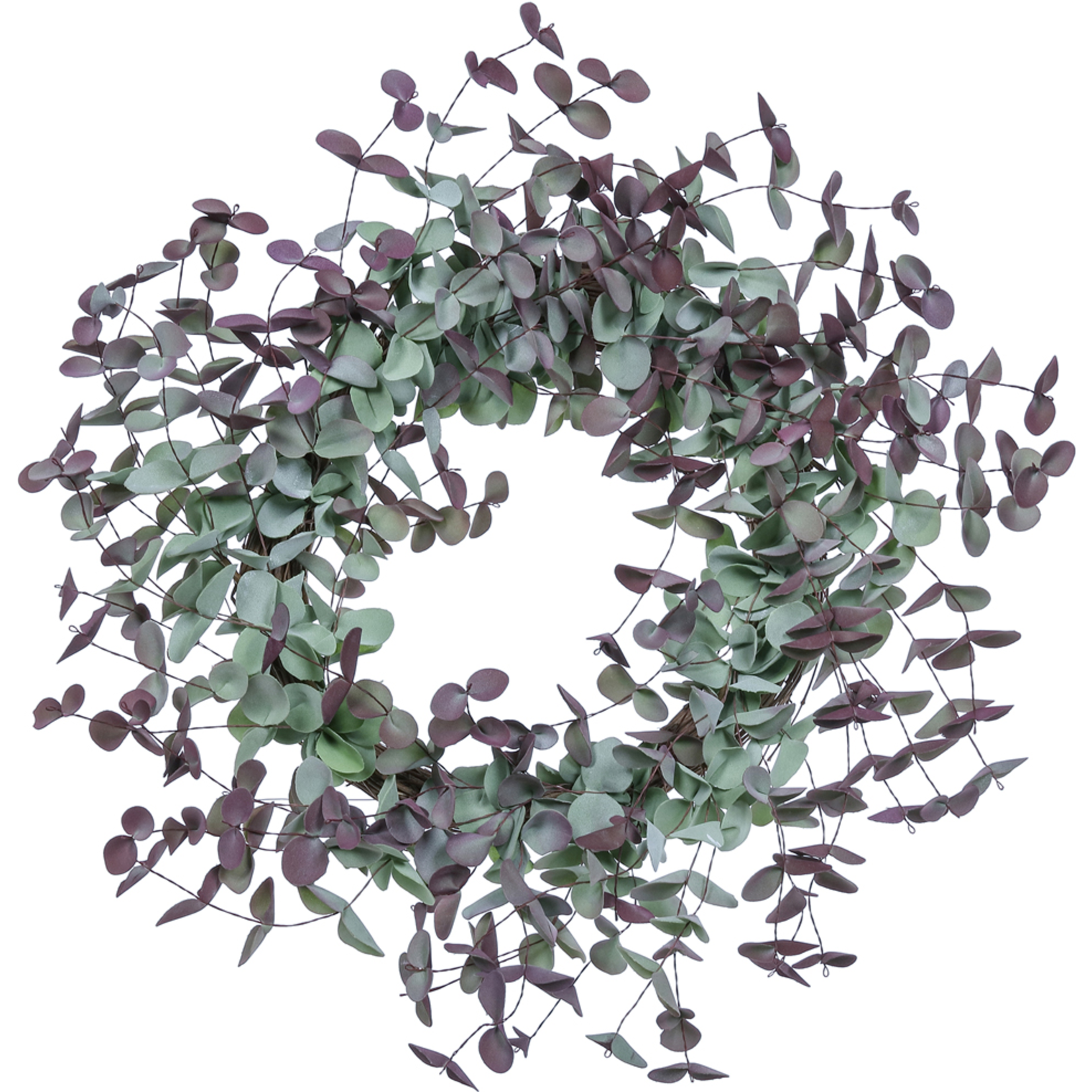 Special T Imports Floral Eucalyptus Wreath