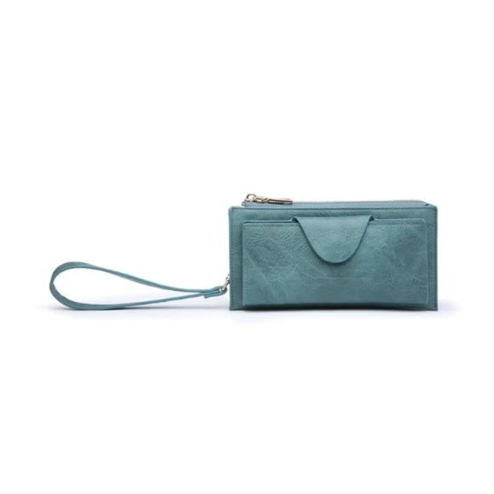 Jen & Co Jen & Co Kyla RFID Wallet Teal WL0004RF