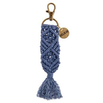 Karma Believe Macrame Keychain