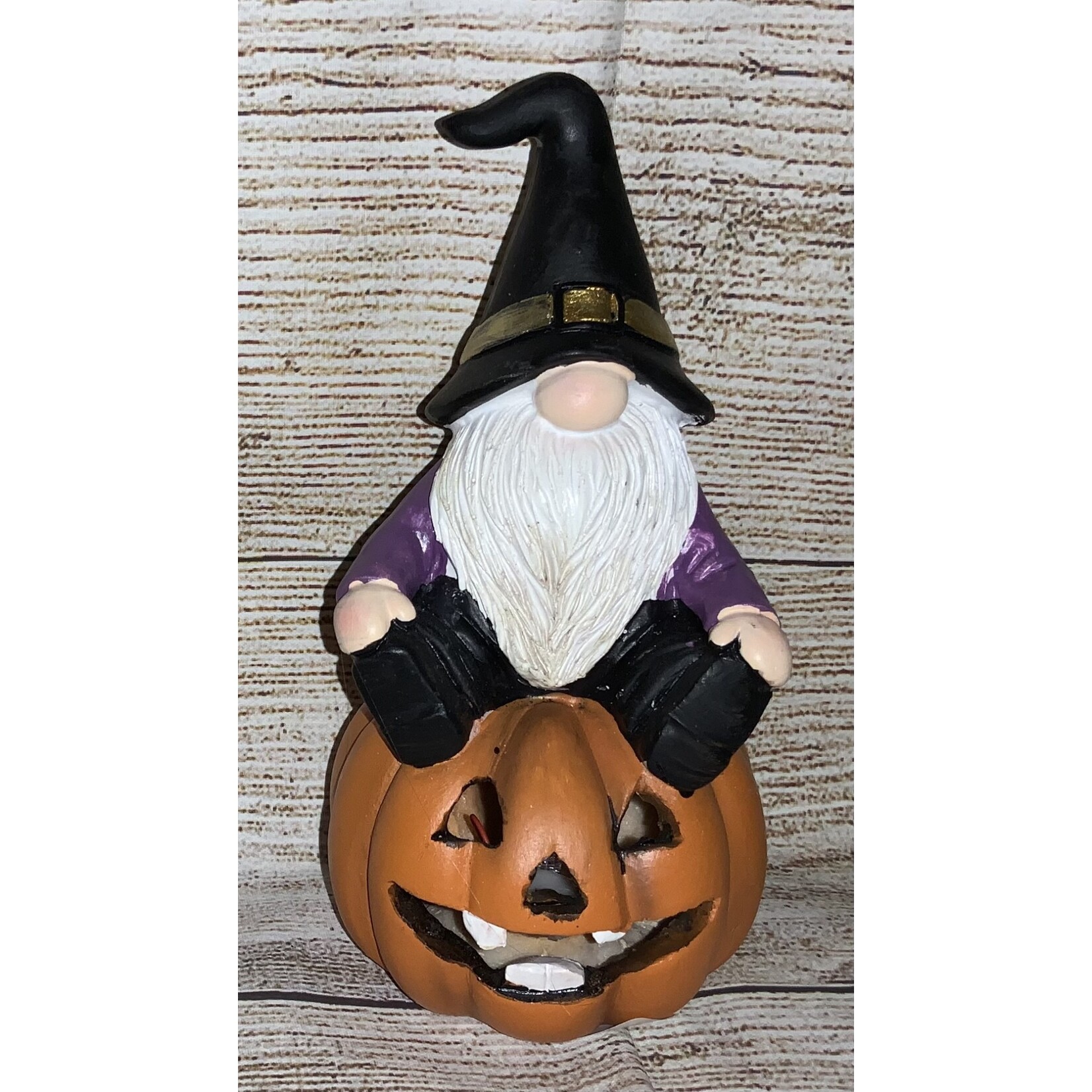 Special T Imports Resin Lighted Halloween Gnome