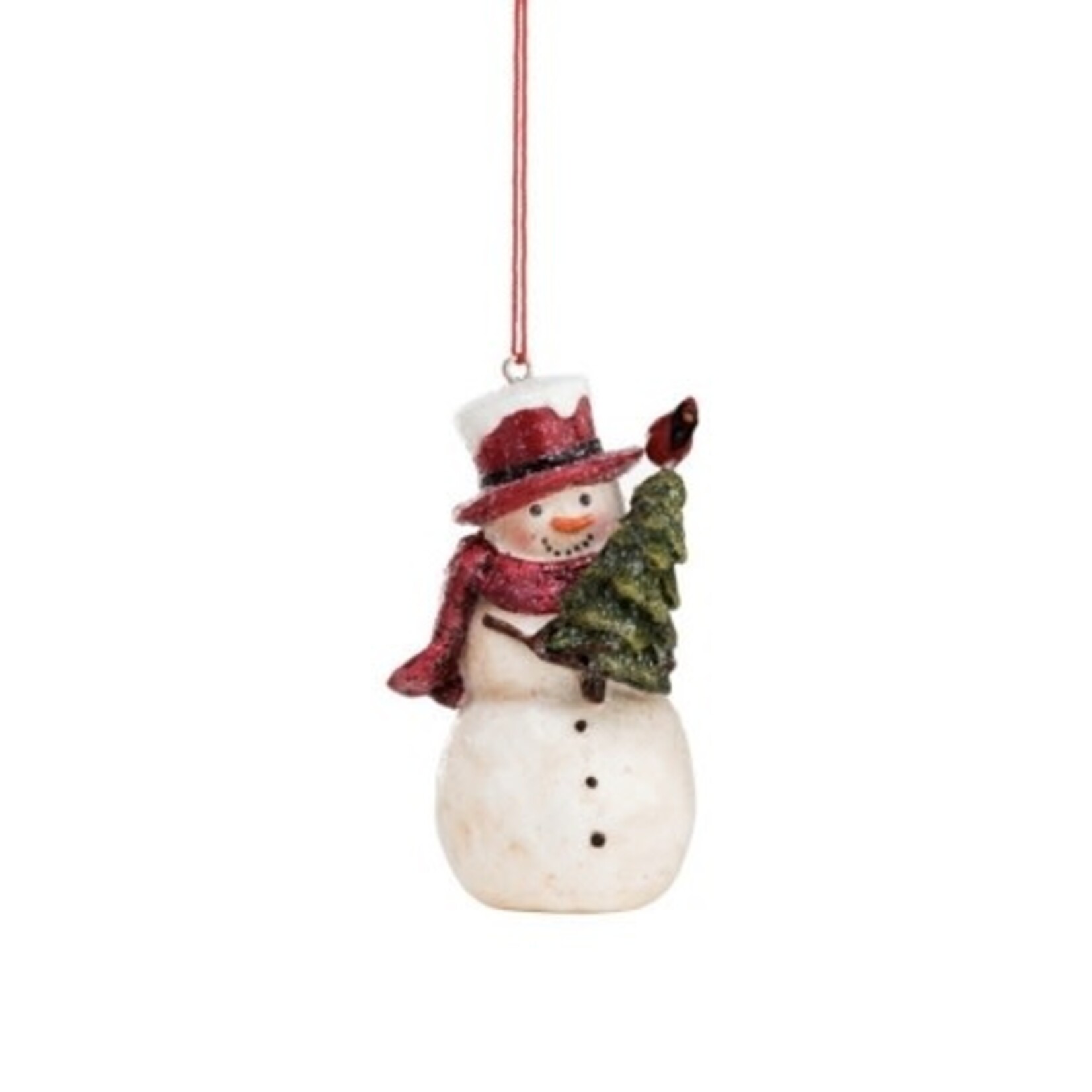 Demdaco Glitter Snowman Ornament