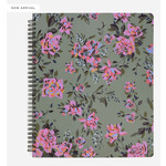 Vera Bradley Vera Bradley Notebook w/Pocket Rosy Outlook