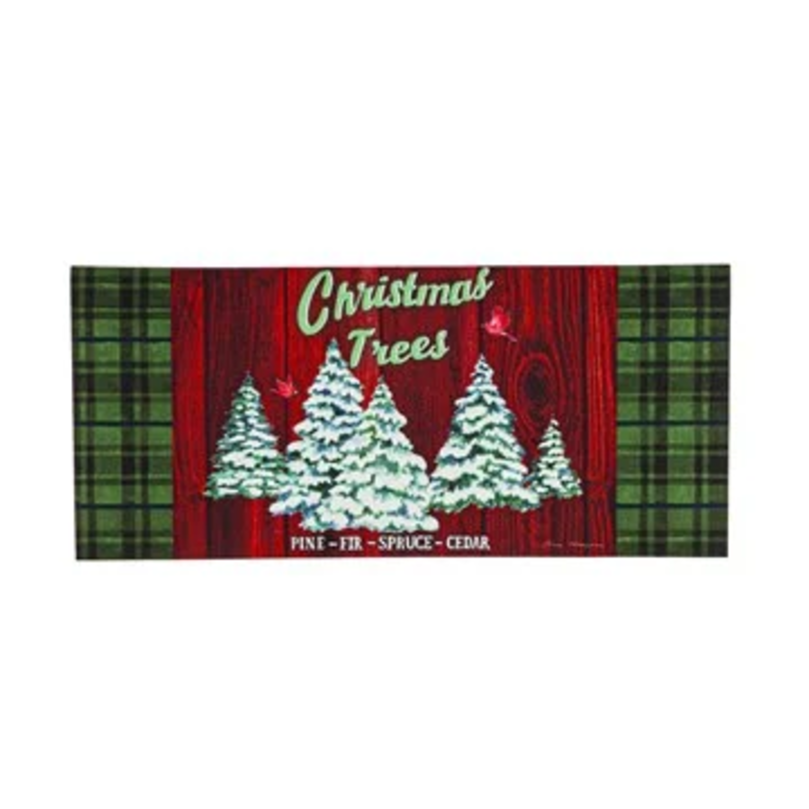 Evergreen Christmas Tree Farm Switch Mat