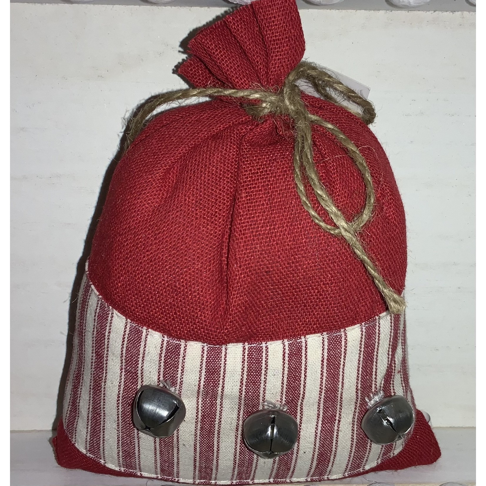 Meravic Red Band Ticking Bag w/Bells