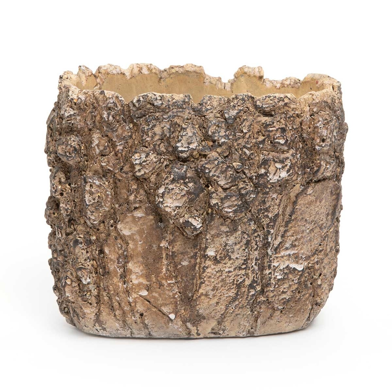Meravic Resin Tree Bark Pot