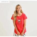 Vera Bradley Vera Bradley Harry Potter Pajama Short Sleeve Shirt-md