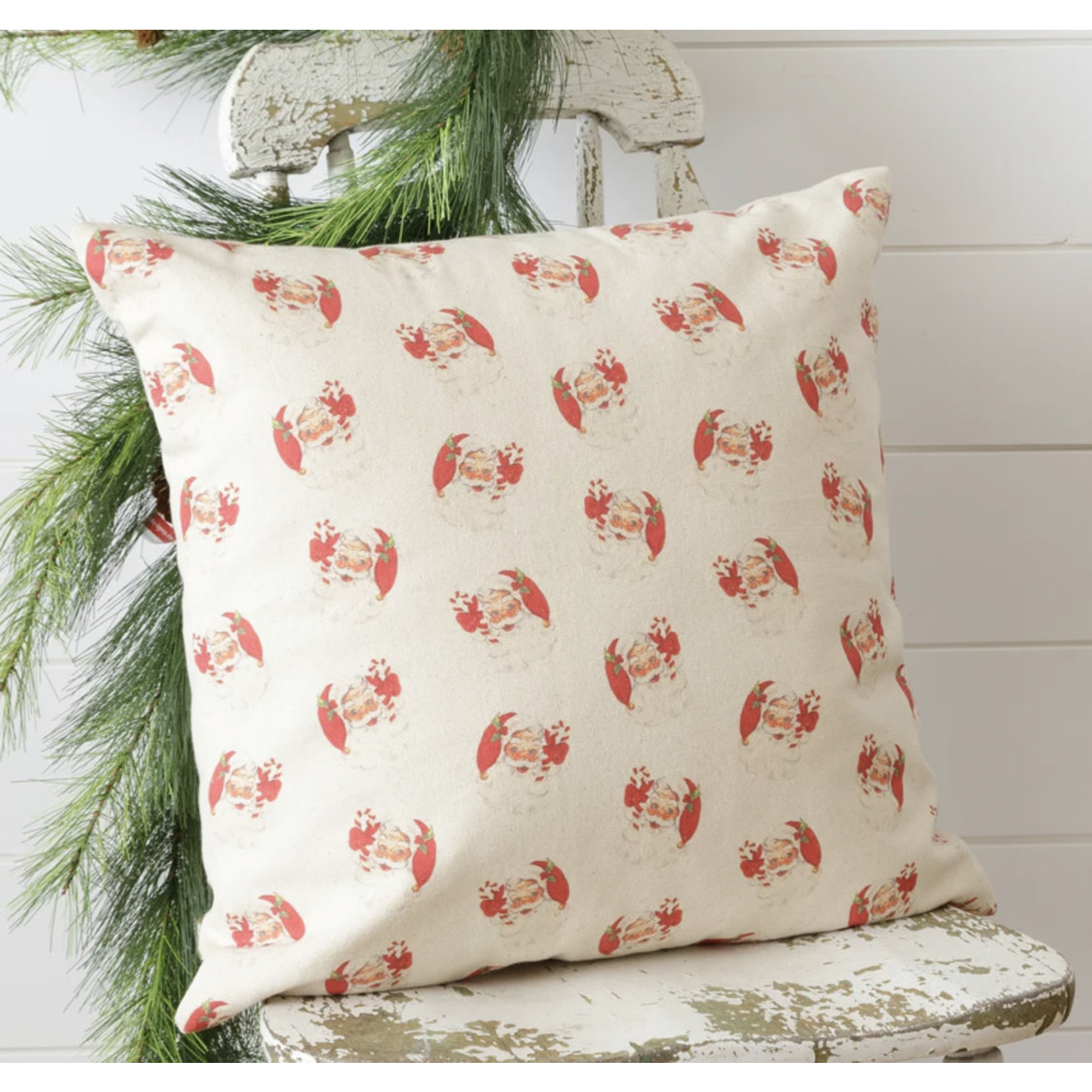 Audrey’s Reversible Retro Santa Pillow