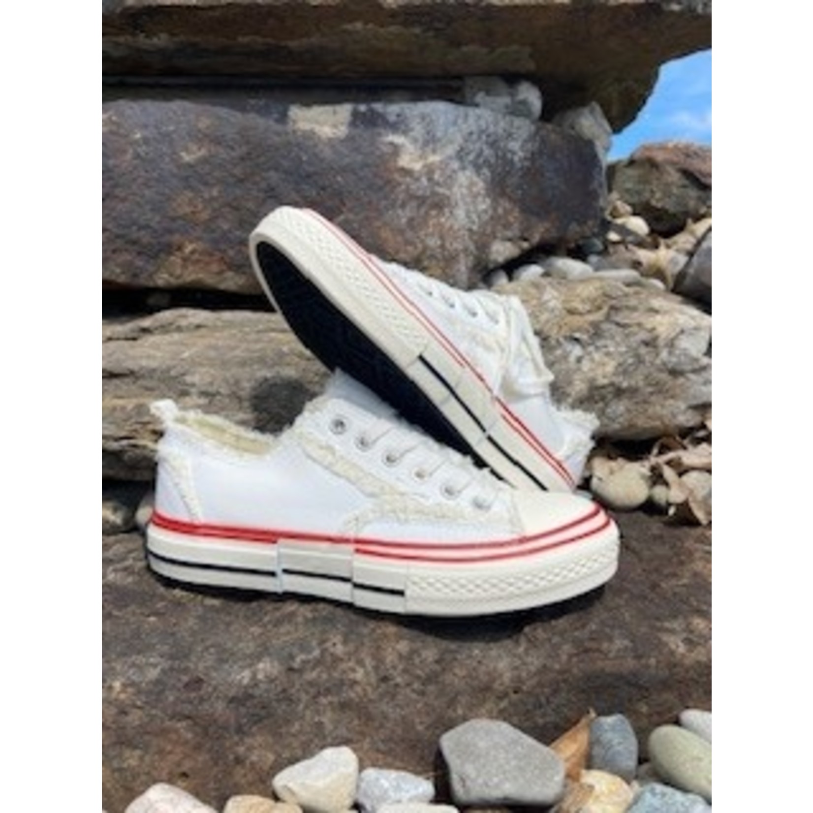 Very G Very G Dako White Tennis Shoes