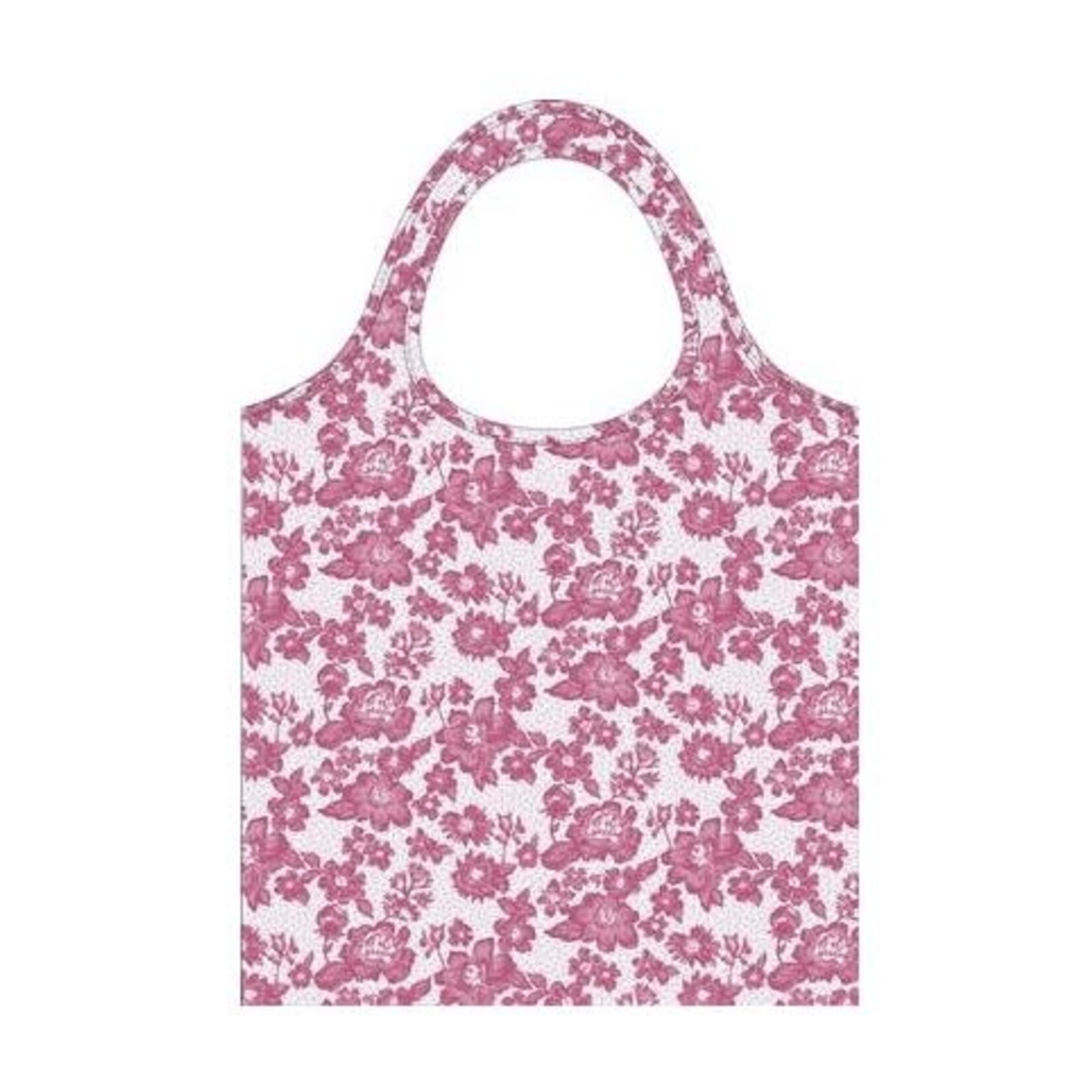 Vera Bradley Vera Bradley Foldable Market Tote Raspberry Sorbet Rain Garden