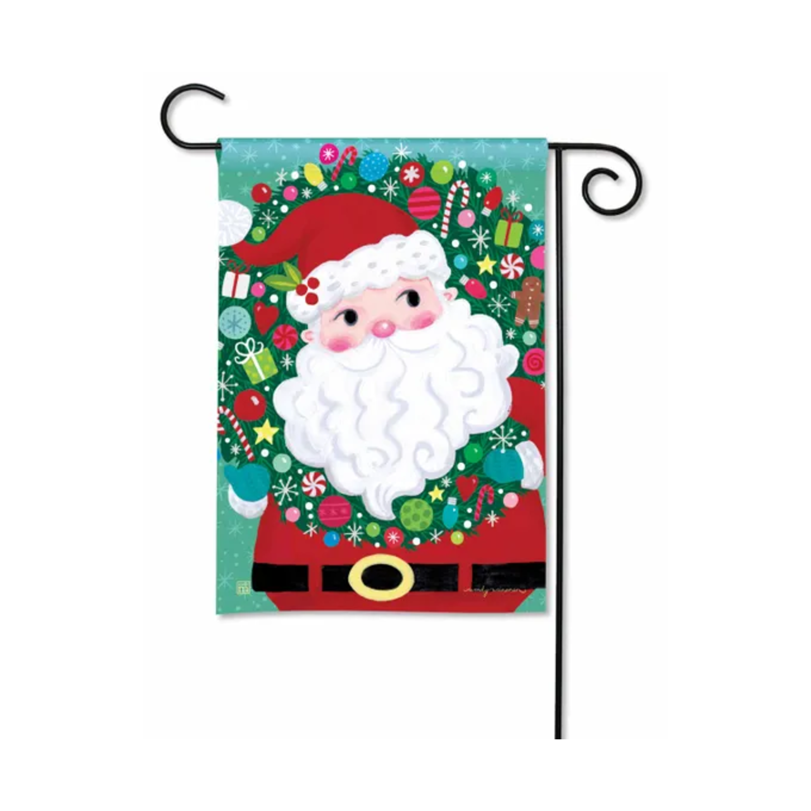 Studio M Very Merry Santa Garden Flag