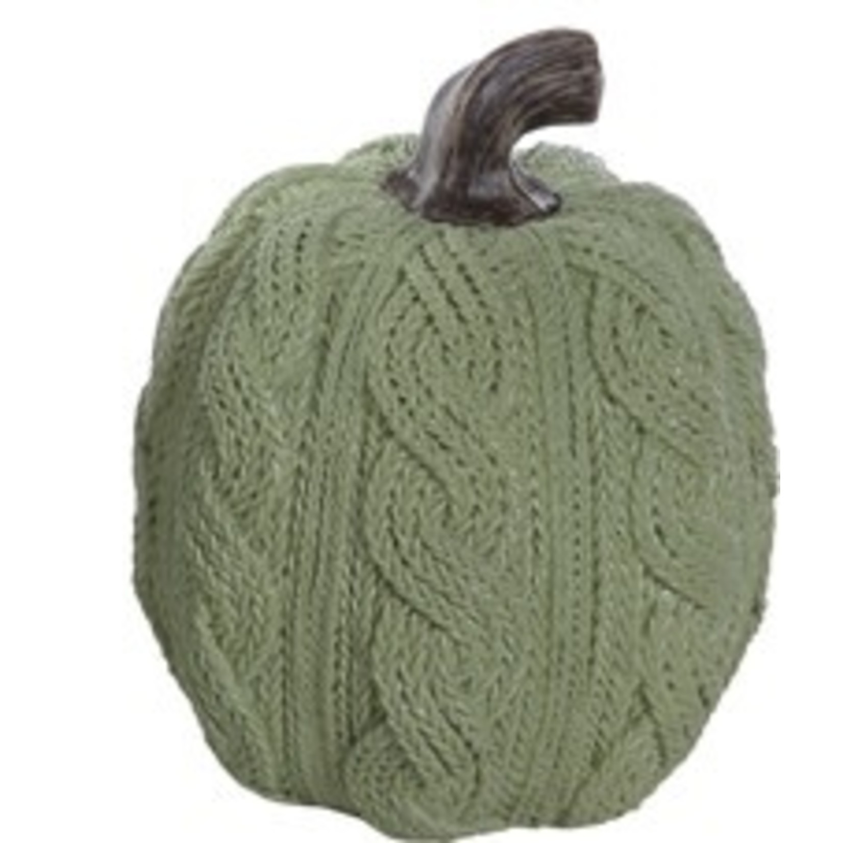 Special T Imports Resin Knit Pattern Pumpkin