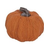 Special T Imports Resin Knit Pattern Pumpkin