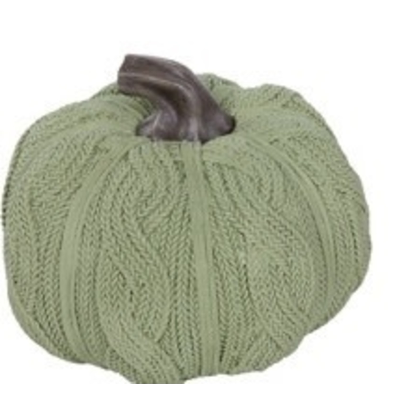 Special T Imports Resin Knit Pattern Pumpkin