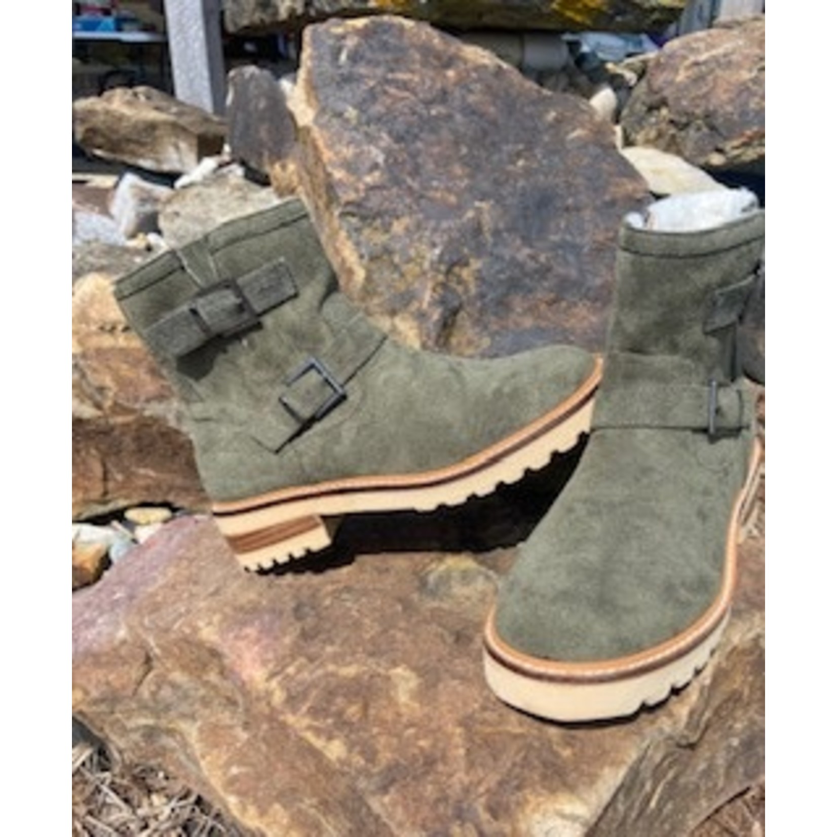 Corkys Corkys Receipts Boots Olive