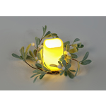 Special T Imports Mistletoe Shimmer Candle Ring