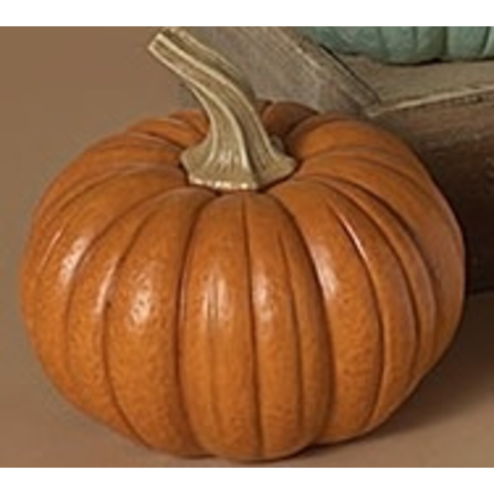 Gerson Resin Harvest Pumpkin Figurine