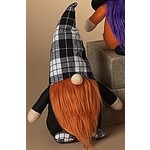 Gerson Plush Halloween Gnome Figurine