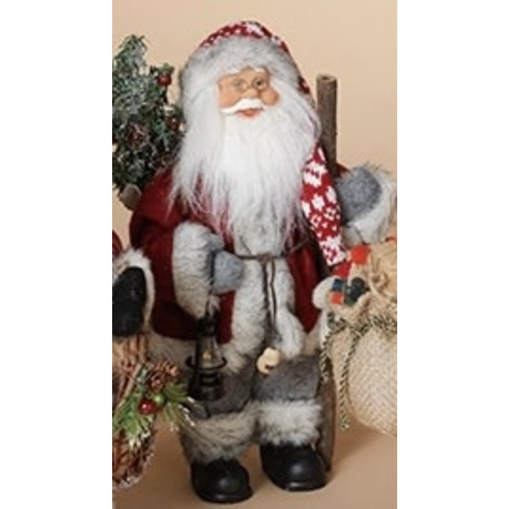 Gerson Santa w/Fur Boots