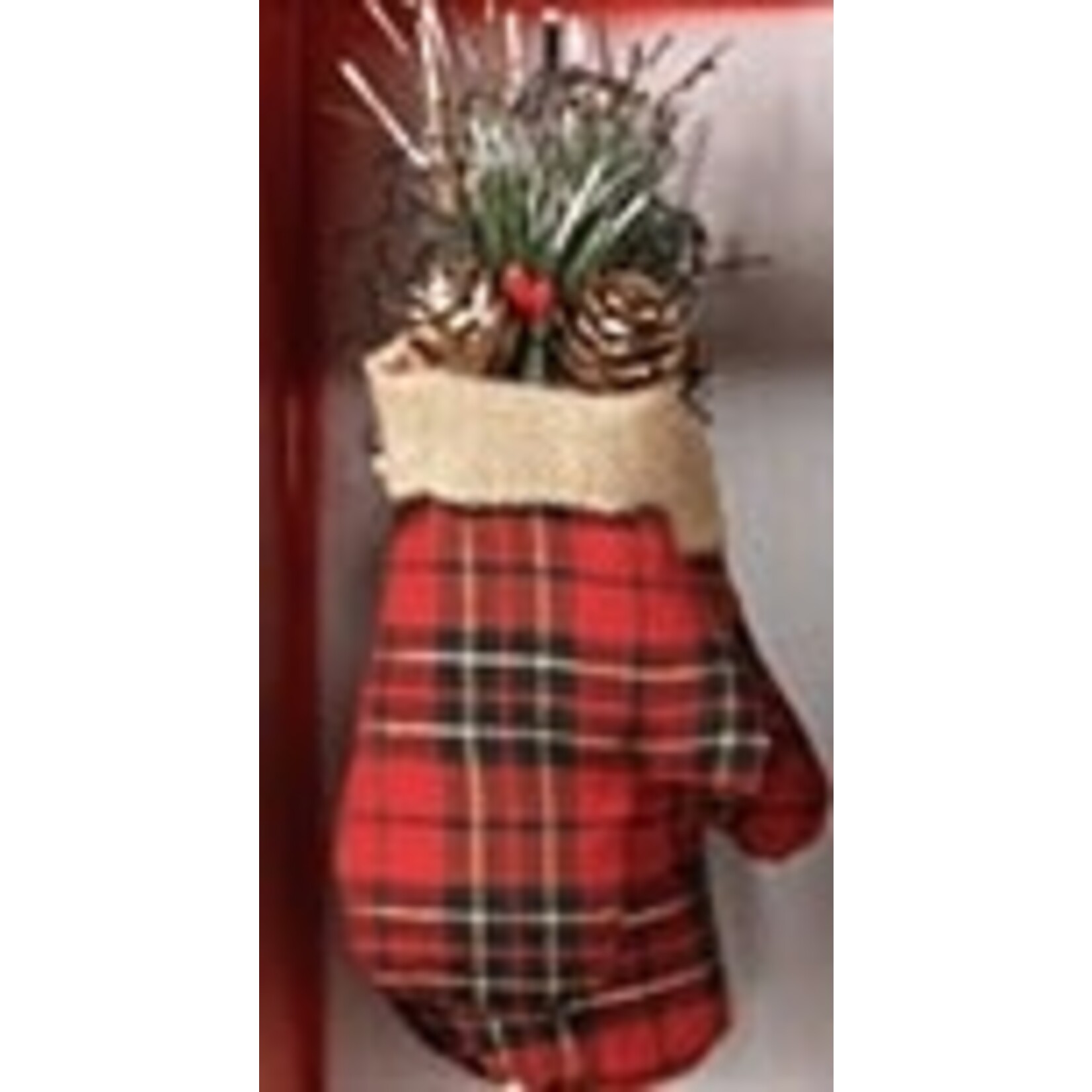 Gerson Plush Holiday Ornament