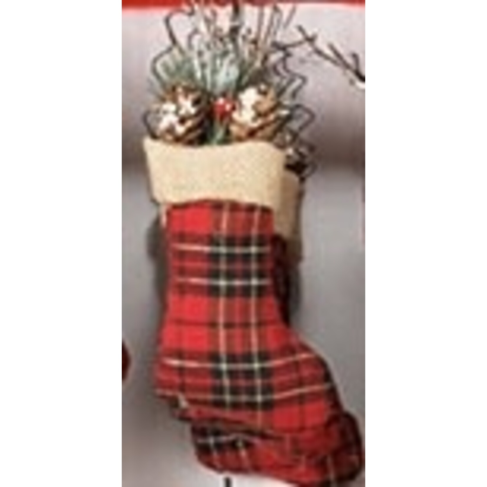 Gerson Plush Holiday Ornament