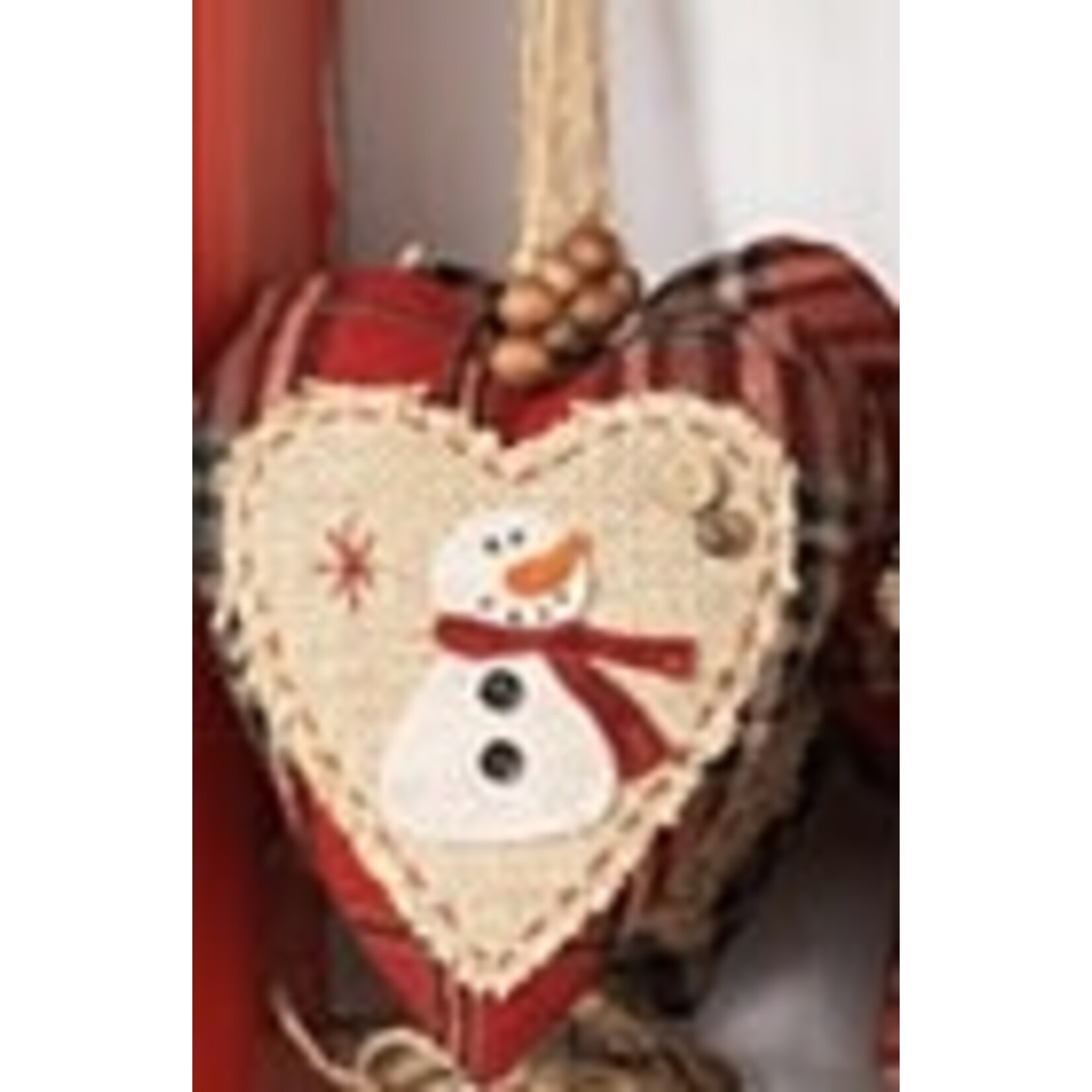 Gerson Plush Holiday Ornament