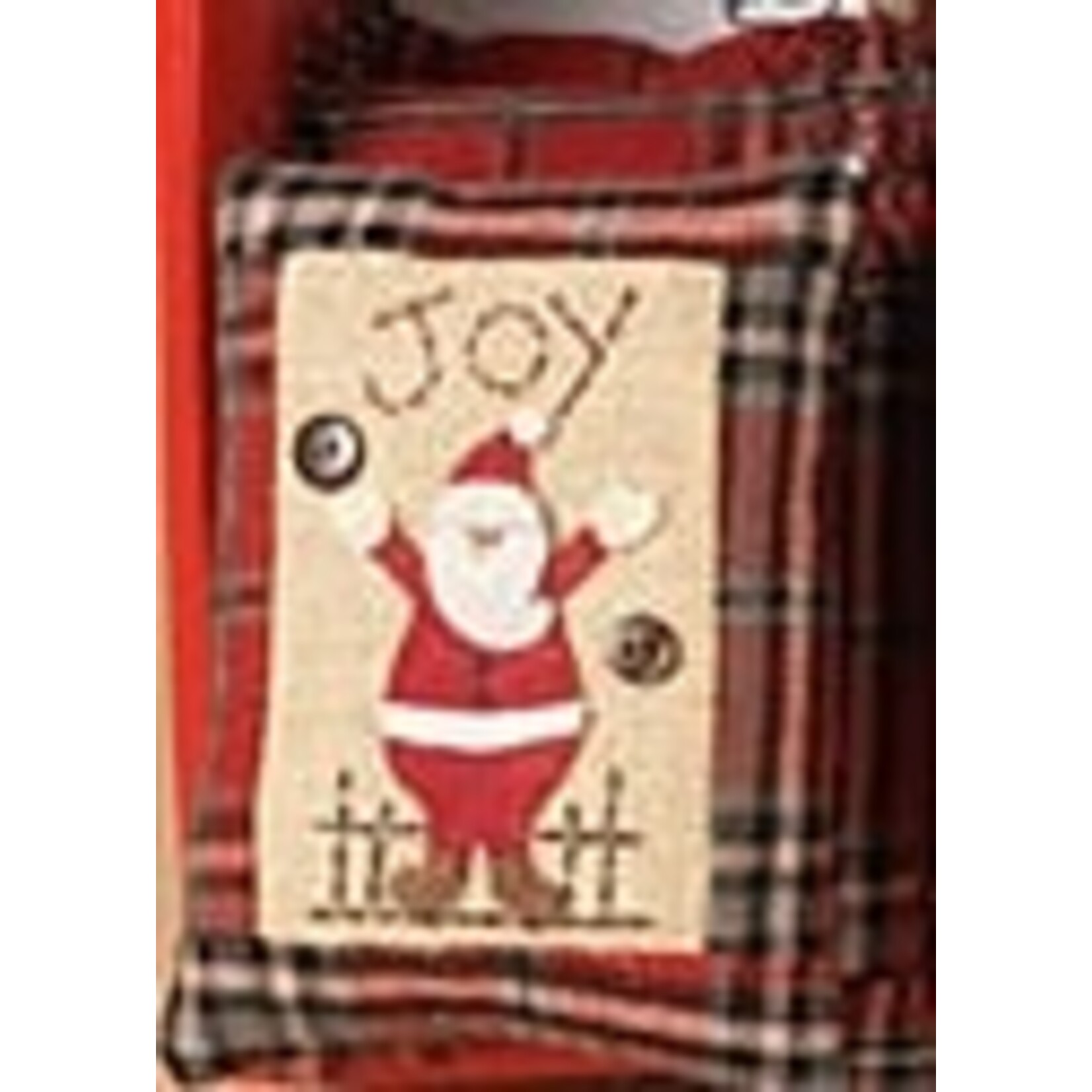 Gerson Plush Holiday Ornament