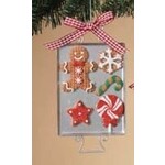 Gerson Clay Dough Holiday Sugar Cookies Ornament