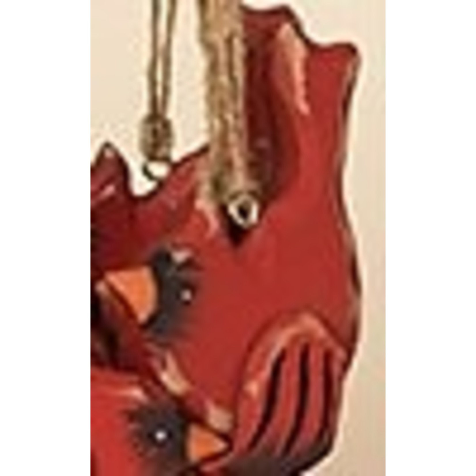 Gerson Wooden Cardinal Ornament