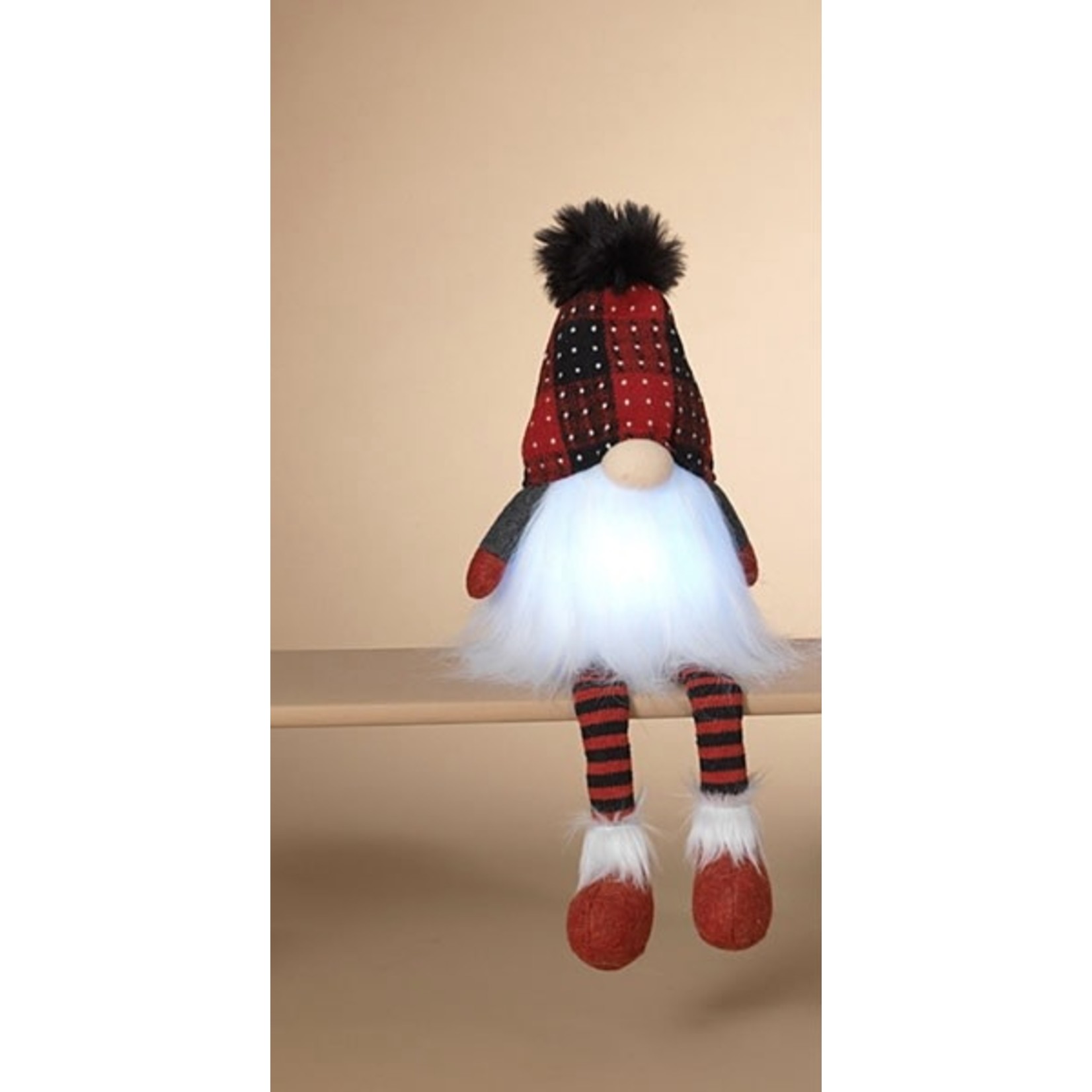 Gerson Battery Operated Plush Gnome