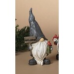 Gerson Resin Holiday Gnome Figurine