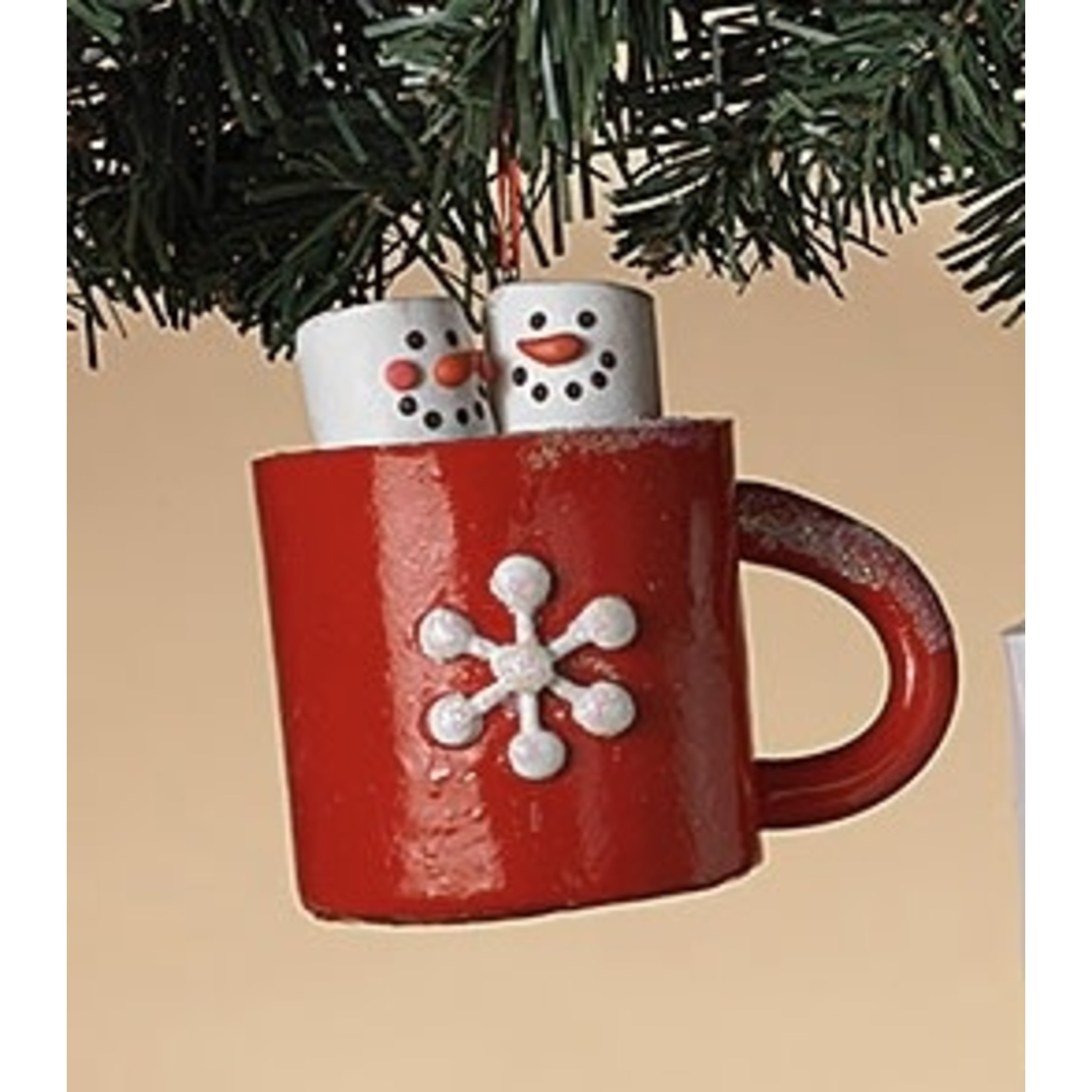 Gerson Marshmallows in Mugs Ornament