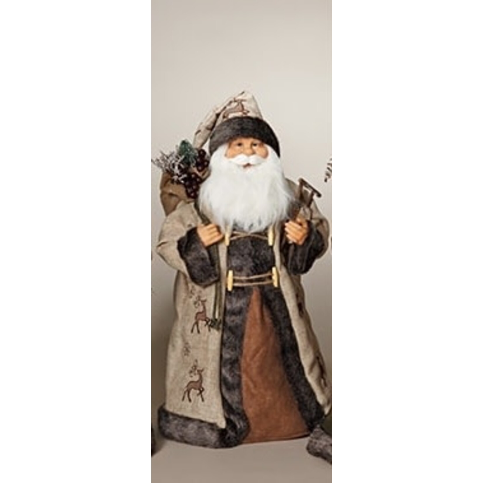 Gerson Woodland Cone Santa