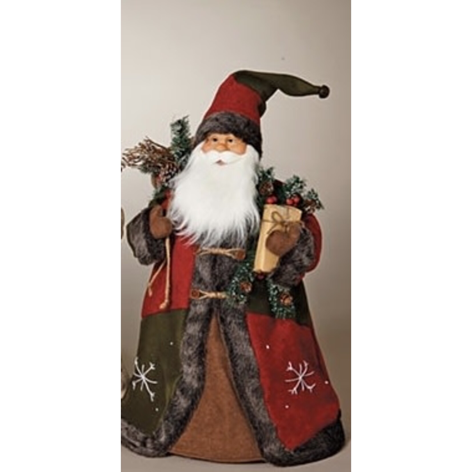 Gerson Woodland Cone Santa