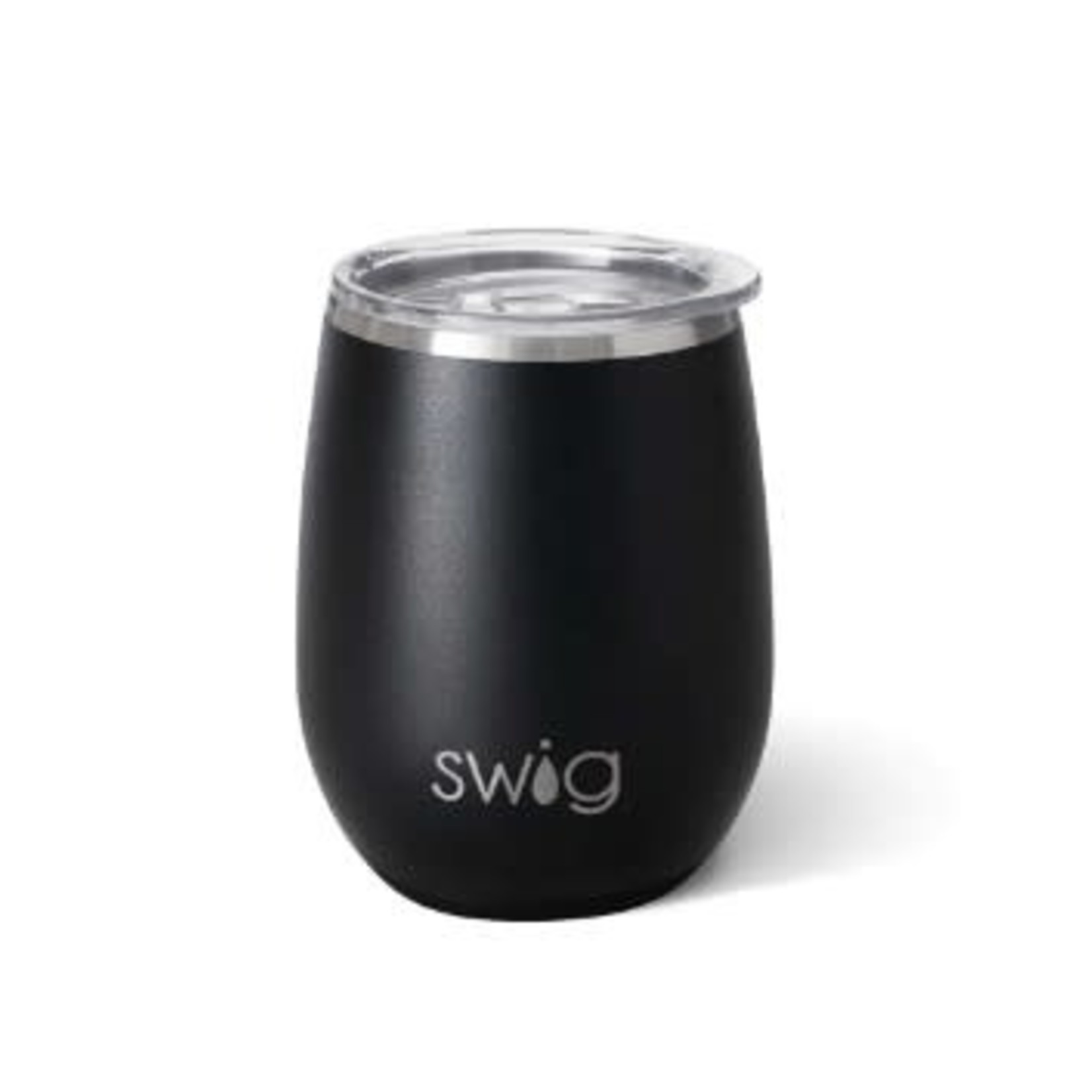 Swig Swig Black Stemless Wine Cup 14oz.
