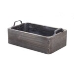 Melrose Wood & Metal Tray